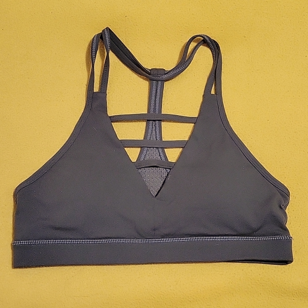 Zyia Olive Grid Bra